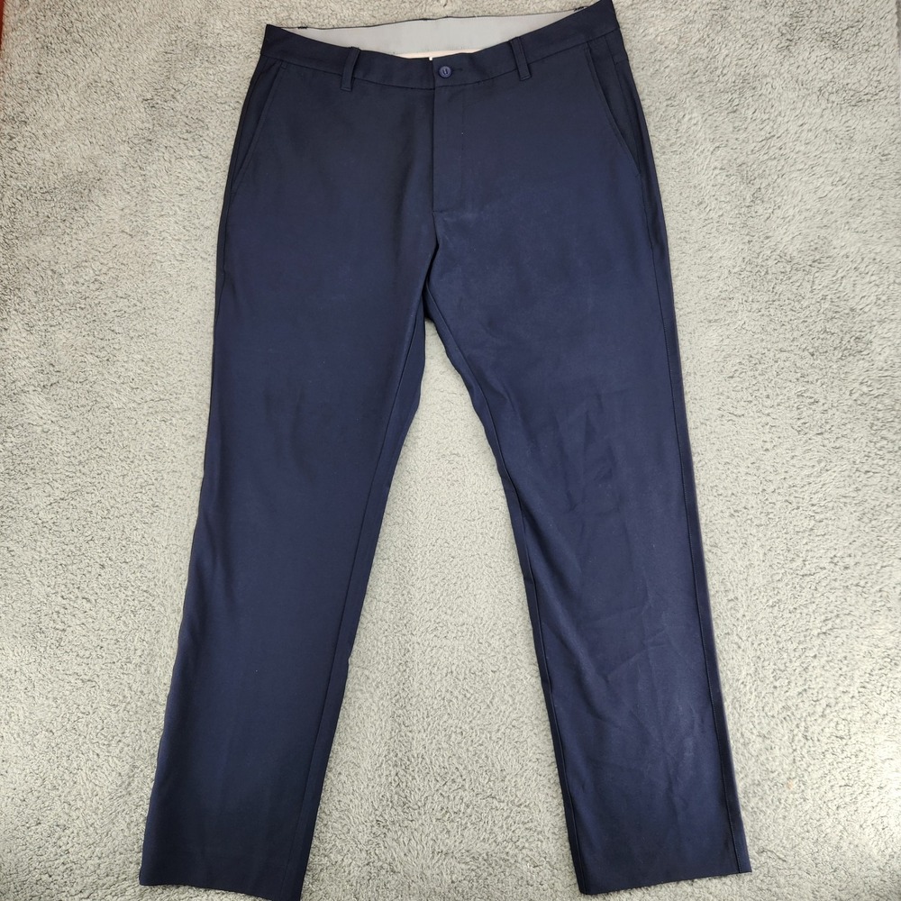 Footjoy Performance Golf Pants Mens Size 35x30 Blue Chino